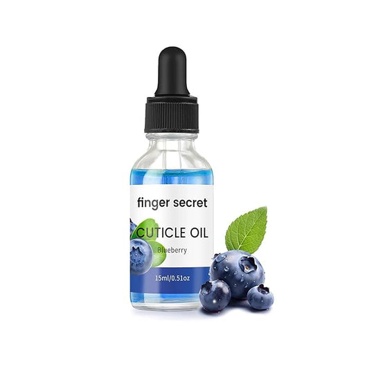 Cuticle Oil for Nails 15ml,Nail Cuticle Oil for Moisturizes&Strength Nails,Blueberry Aroma CutiCle Oils for Nails Skin Care Treatment