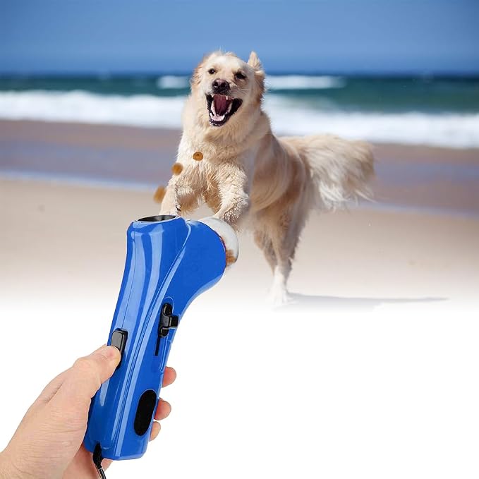 Joyzan Dog Food Catapult, Pet Treat Snack Launcher Puppy Shooter Feeder