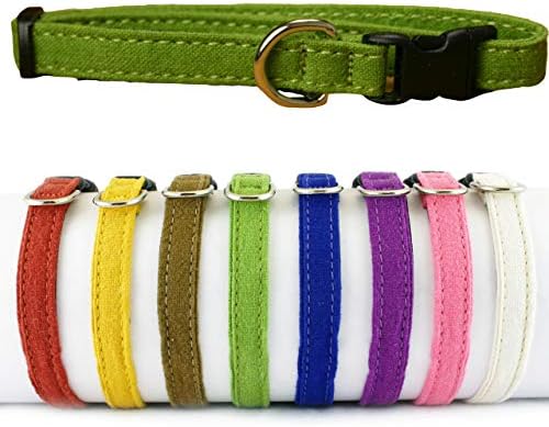Hemp Cat Collars (Avocado)
