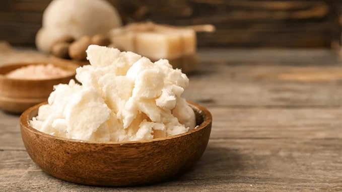 Yajna Organic Raw African Shea Butter 100% Pure,Natural & Unrefined| Skin Moisturizer For Face, Body & Hair| 8 OZ/230 GM Ivory/White Grade A | DIY Creams, Balms, Lotions, Soaps| Moisturizes Dry Skin