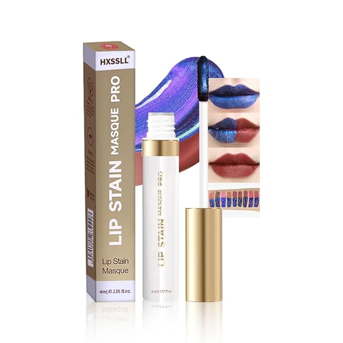 Lip Stain Peel Off – Long Lasting Waterproof Lip Tint, Smudge Proof Transfer Resistant Lip Stains Tattoo,High Pigment Matte Lip Color, Kiss Proof Peel Off Lip Stain Masque,All-Day Stay Lip Makeup 06#
