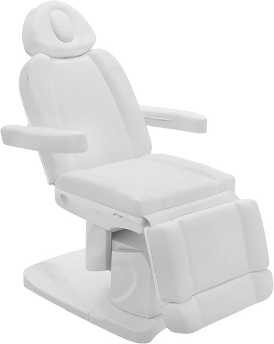 SKINACT Bellage Electric Treatment Table (Chair) 4 Electric Adjustable Motors (White)