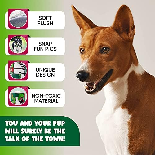 Fur Loko Plush Dog Toy | Bubba's Dog Toys | Unique Parody Design | Toys for Small and Large Dogs and Puppies