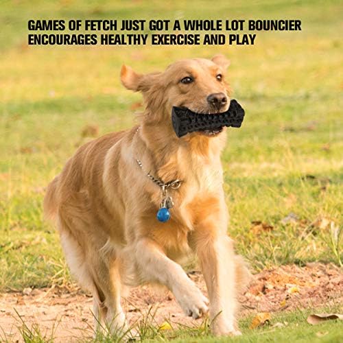 Indestructible Squeaky Dog Toy – Tough Rubber Chew Toy for Aggressive Large Dogs, Durable and Safe for Interactive Play