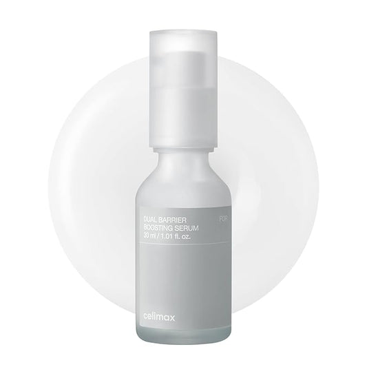 celimax Dual Barrier Skin Boosting Serum | with Ceramides & Hyaluronic Acid, Hydrating, Soothing, Calming Serum for Sensitive Skin, Moisturizing Ampoule, 30ml