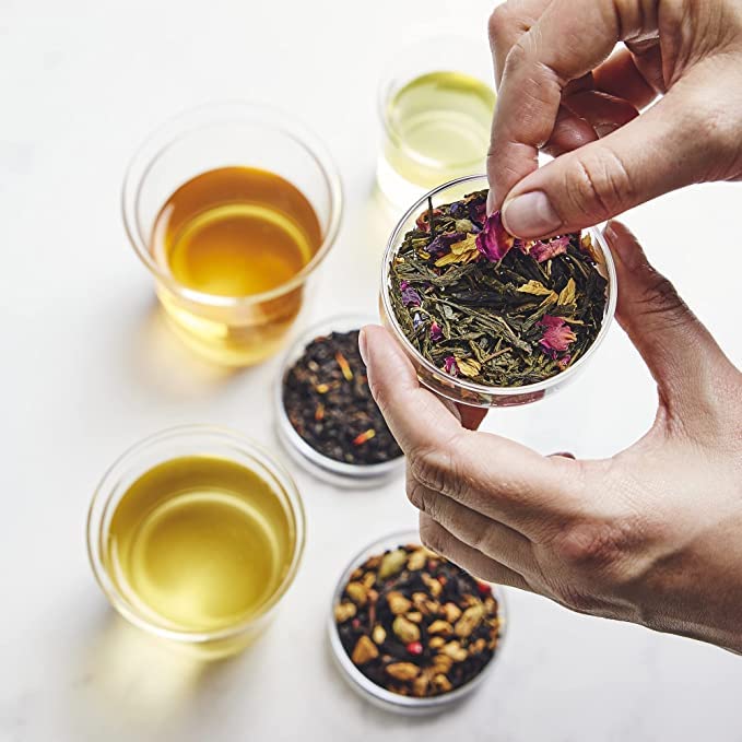 Palais des Thés Caffeine-Free Tea - L'Herboriste N∞108 Organic Relaxation Herbal Blend with Lemon Verbena, Orange & Mint - Premium Tea Bags, Serves 20 Cups