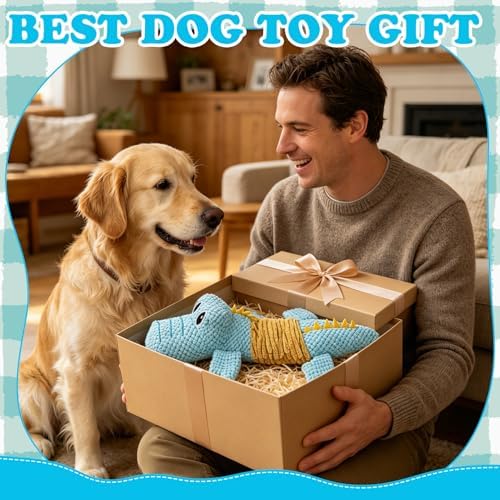 EXPAWLORER Dog Squeaky Toys,Puppy to Keep Them Busy Training