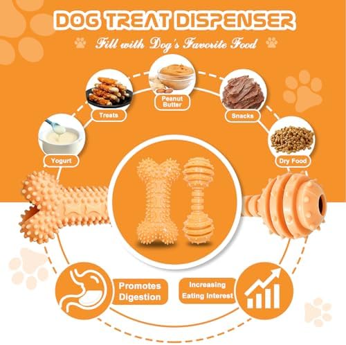 Puppy Toys - 7 Pack Puppies & Small Dogs Chew Toys for Teething,Relieves Teething Anxiety, Soft & Durable Interactive Toys, Not for Heavy Chewer