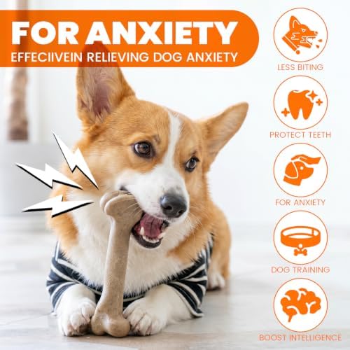 Dog Toys for Aggressive Chewers, Squeaky Dog Toys for Aggressive Chewers