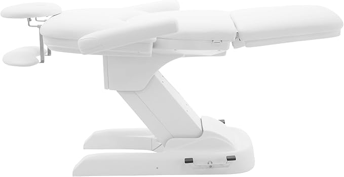 SKINACT Monet 4 Motor Electric Facial Chair, Facial Massage Bed (Table, Chair) White
