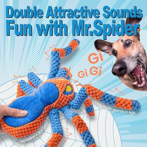 LEGEND SANDY Squeaky Dog Toys- Plush Dog Toys with Soft Fabric for Small, Medium, and Large Dogs Daily Companionship, Training Reward Gift | Puppy Chew Toys for Teething, Daily Companionship, Training Reward Gift
