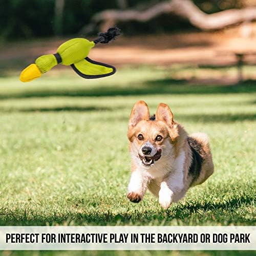 Hyper Pet Flying Series Fetching Dog Toy Slingshot, Mini Duck