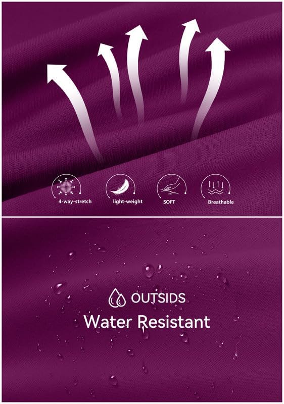 Soothfeel Women's Vest with Zipper Pocekts Lightweight Softshell Sleeveless Jacket Hiking Travel Golf Running Vest for Women