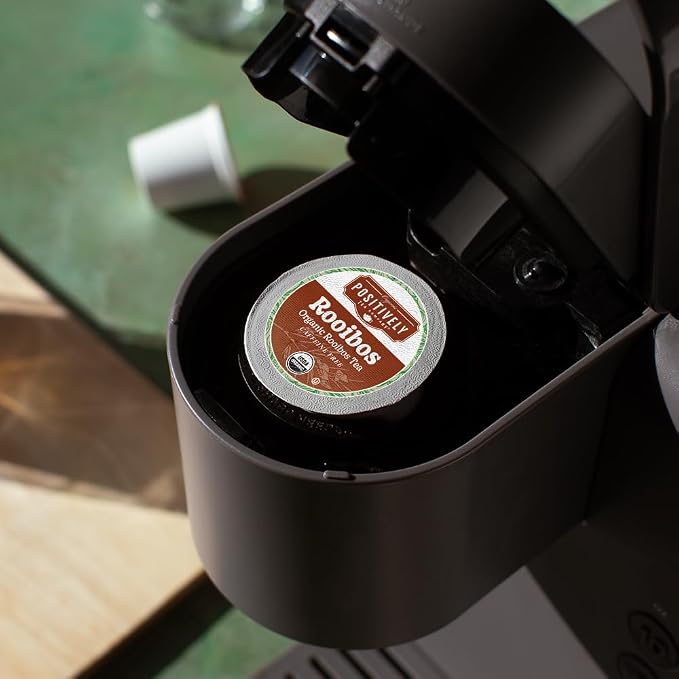 Organic Positively Tea Company, South African Rooibos Tea, K-Cup Compatible, 24 Pods