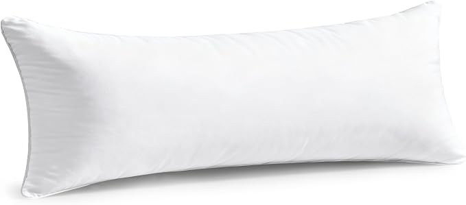 FAVRIQ 14 x 36 Inch Pillow Inserts - Premium Square Interior Sofa Throw Pillow with 100% Cotton Cover - Decorative Pillow Insert - Pack of 1