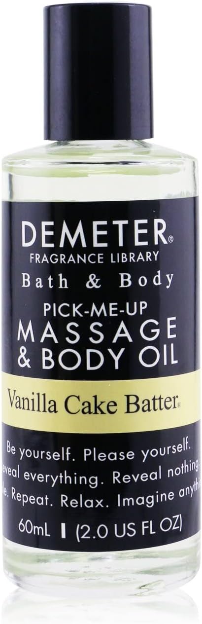 Demeter Vanilla Cake Batter Massage & Body Oil 60ml/2oz