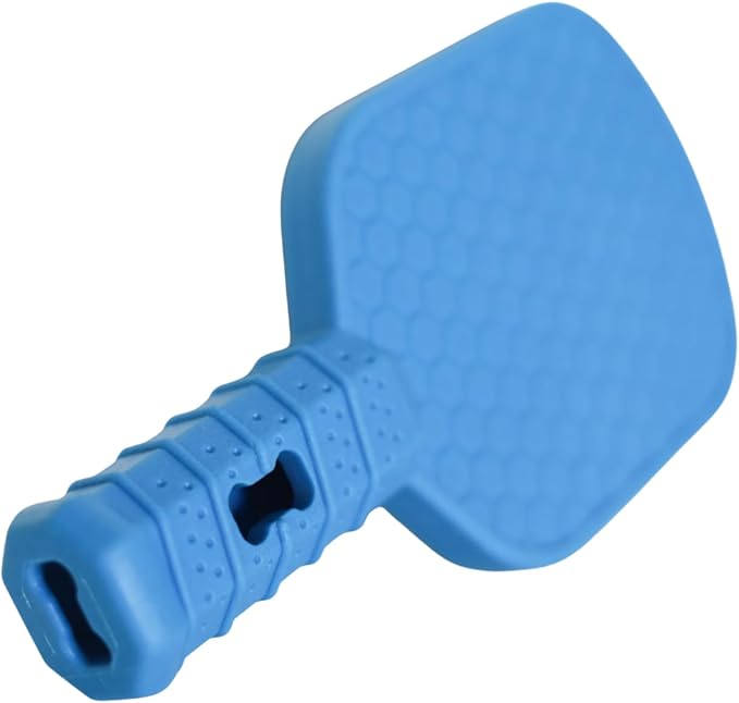 Slow Treater Pickleball Paddle Treat Dispensing Dog Toy