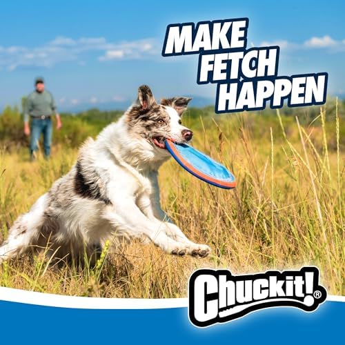 Chuckit! Paraflight Flying Disc Dog Toy, Floats, Size Large (Pack of 12)
