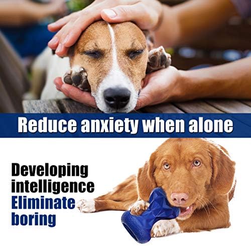 Treat Dispensing Dog Toy, Durable Puzzle Toy for Medium & Large Dogs