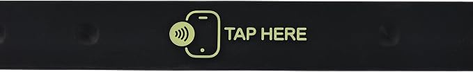 M-PETS Bond NFC Dog Collar – Waterproof Silicone Smart Collar with NFC Tag, Adjustable, No Battery Required – Multiple Sizes & Colors (Black, S)