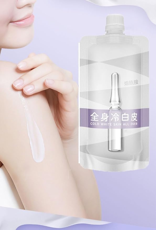 Skin 𝐖𝐡𝐢𝐭𝐞𝐧𝐢𝐧𝐠 Body Lotion-Japanese 𝐖𝐡𝐢𝐭𝐞𝐧𝐢𝐧𝐠 Cream, Cold White Skin All Over Cream, Cold White All Over Lotion the Body, Long Lasting Hydration