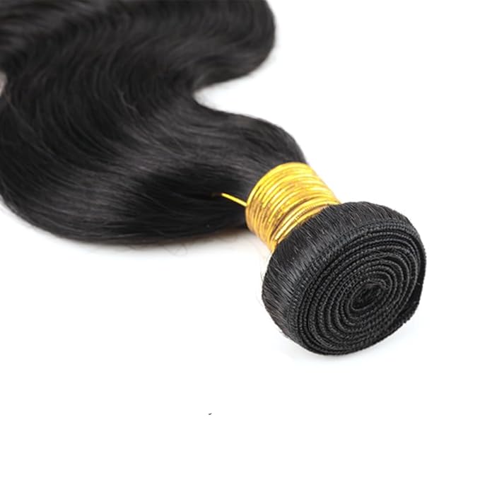 Brazilian Human Hair Bundles Body Wave Human Hair Single Bundle 24inch 100% Unprocessed Virgin Human Hair Body Wave Raw Quick Weaves Deals Natural Black
