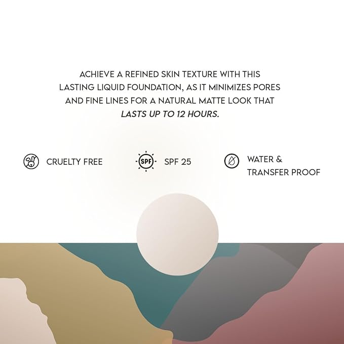 Invisible Foundation for Men – Medium-Coverage, Lightweight & Hydrating | Natural Look Makeup | Oil Control & Sweat-Resistant | 4 Shades | Natural Glow
