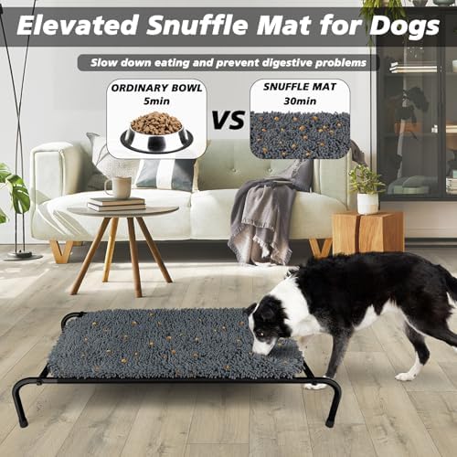 Rundik Snuffle Mat for Dogs, Interactive Puzzle Toys Feeding Games for Pets