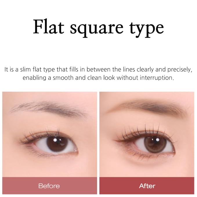 BBIA Last Auto Gel Eyeliner SLIM 5 Colors – Ultra-Fine Waterproof Mechanical Gel Eye Liner Pencil Smudge-Proof Easy Drawing Smooth Gliding Texture Vegan Korean Eye Makeup (S5 SOUL BROWN SLIM R)