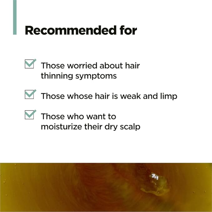 AMOS PROFESSIONAL The Green Tea Shampoo Moisturizing for Thinning Hair, Korean Shampoo for Dry Scalp l Flaky & Itchy Scalp, Strengthening Hair, All Hair Types, 16.9 fl. oz.