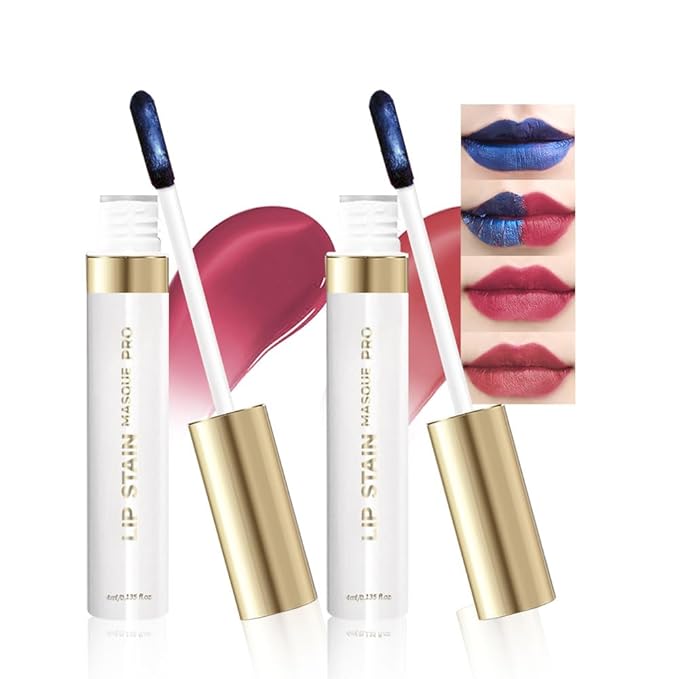 ‌ Lip Liner - Peel Off Lip Stain | Long Lasting Matte Lip Tattoo | Transfer Proof, Hydrating Formula with Hyaluronic Acid & Vitamin E | Vegan & Cruelty-Free | for All Skin Types(5+9#, 2PCS)