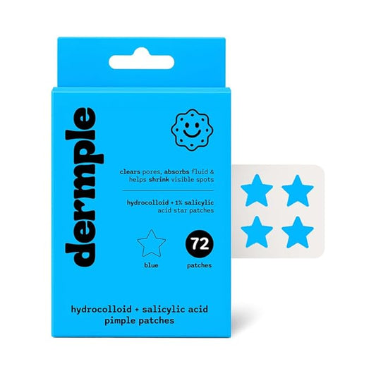 Pimple Patch Color Paper Boxes (72 Count) (Blue)