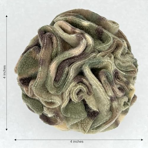 Glory To Dog Puppy and Small Breed Snuffle Dog Puzzle Ball Toy Camouflage