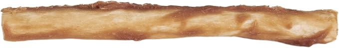 Wild Eats Real Salmon Collagen Bully Sticks for Dogs, 15 Count, 1cm Thick | Long lasting chew treats, satisfies natural gnawing urges, keeps pups busy and engaged, suits small, medium and big breeds