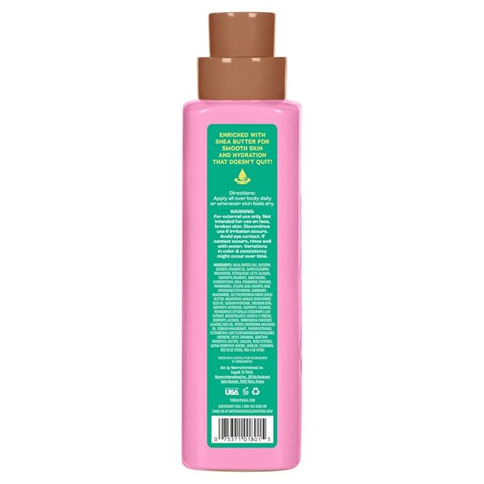 Tree Hut Hydraglow Body Lotion Raspberry Fizz, Mothers Day Gifts, Hydrating & Nourishing Daily Moisturizer for Smooth, Radiant Skin, Lightweight Fast-Absorbing Formula, 18 fl oz