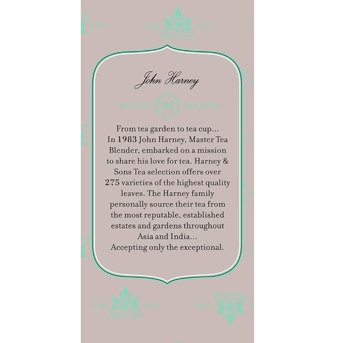 Harney & Sons Premium Organic Herbal Tea, Peppermint, 20 Count