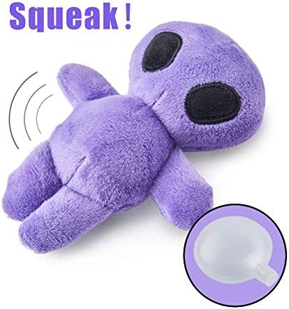 JOYELF Hide and Seek Dog Toys, Plush Dog Chew Toy for Puppy Small Medium Large Dogs, Interactive Dog Toys Squeaky Puppy Toys Plush Dog Puzzles, UFO and Alien Toys…