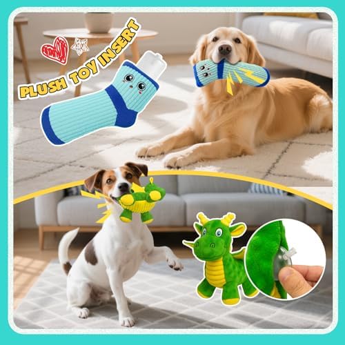 Squeakers for Dog Toys - 24pcs Replacement Dog Toy Squeakers