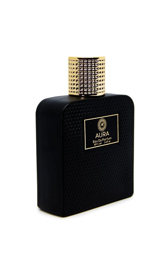MR Aura Eau de Parfum for Men, 3.4 Fl Oz (100 ml), Long-Lasting Fragrance Spray