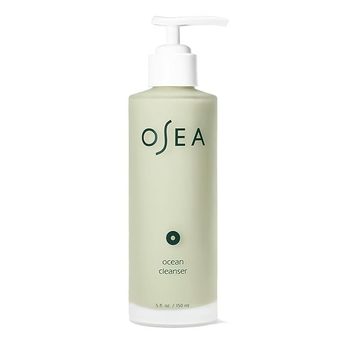 OSEA Ocean Cleanser 5 oz - Nourishing Facial Cleansing Gel - Mineral-Rich Face Wash - Gentle Face Cleanser - Clean Beauty Skincare - Vegan & Cruelty-Free Facial Wash