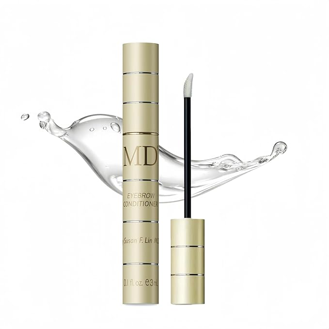 MD® Brow Conditioner: Physician-Formulated Eyebrow Serum for Sparse & Thinning Brows – Peptide & Biotin Formula for Defined, Fuller Looking Brows – Hormone-Free & Made in USA – 3mL