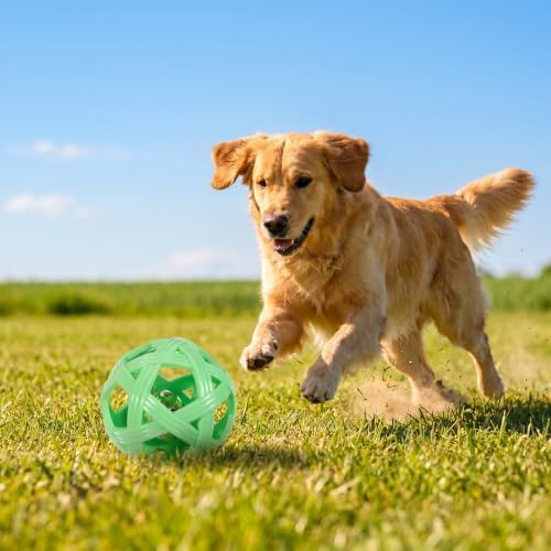 Dog Ball Toy with Bell Small Dogs Interactive Toy Balls