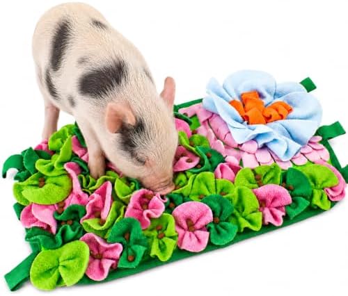 Pig Foraging Mat, Interactive Mini Pigs Enrichment Toys
