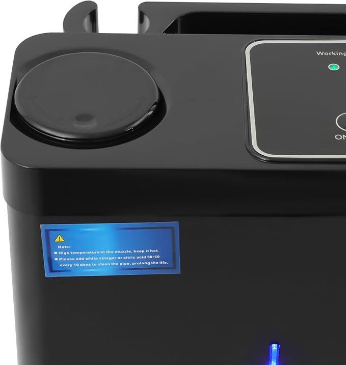 Nano Hair Steamer, 3-in-1 Professional Nanoscale Spray for Hair Care Hair Repair, 1300W Nano Mist Hair Steamer for Deep Conditioning with Bottom Wheels and Smart Touch Control