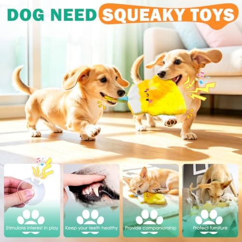 Fuufome Plush Cake Dog Toy