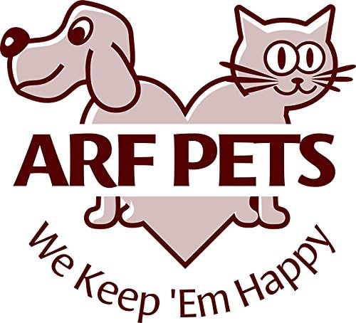 Arf pets Free Standing Wood Dog Gate, Step Over Pet Fence, 3 Panel 360° configurable,24" Tall, Foldable, Adjustable - White
