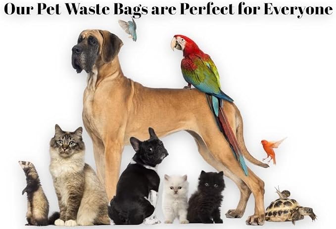 Sand Dipper Cat Litter Waste Bags | Strong Thick Odor Sealing (Tall 35 Roll)
