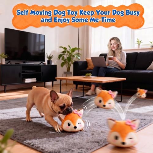 Interactive Dog Toys, for Small Medium Large Dogs to Keep Them Busy(Fox)