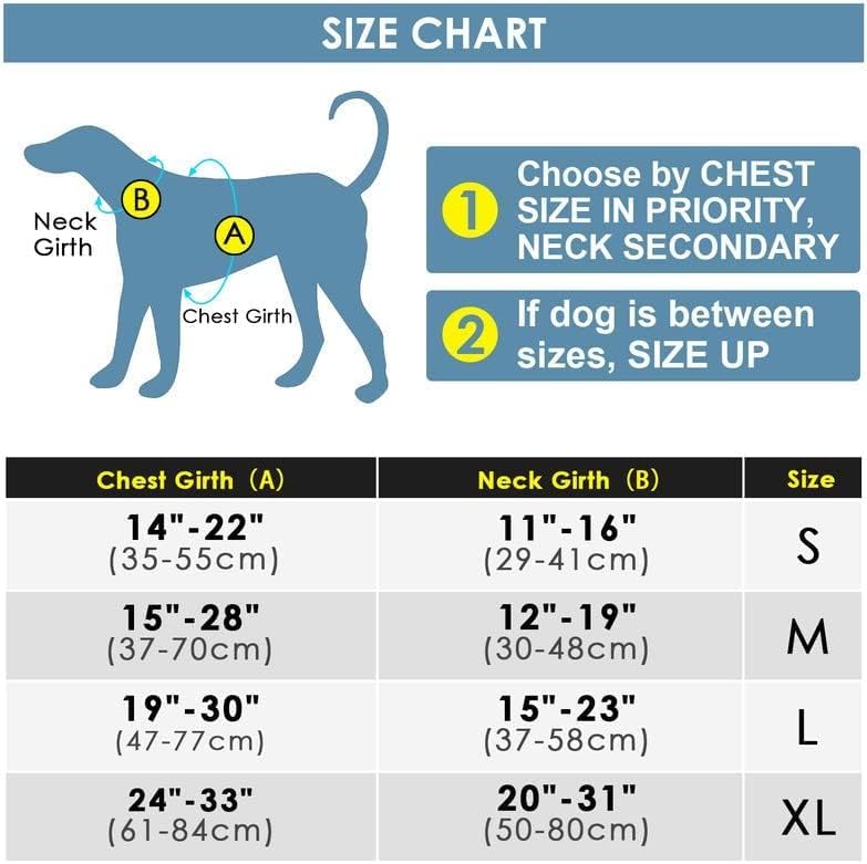 ThinkPet No Pull Harness Breathable Sport Harness with QR Code Dog Tag Reflective Dog Harnesses Smart ID Tagwith Handle Adjustable for Medium Large Dogs Back/Front Clip for Easy Control S Green