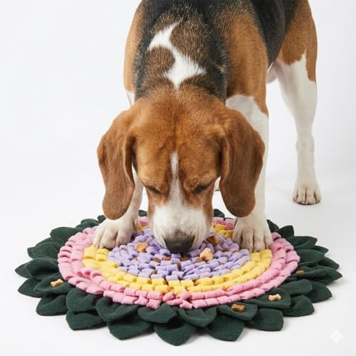 PET ARENA Interactive Dog Snuffle Feeding Mat Adjustable Nose Work Toy